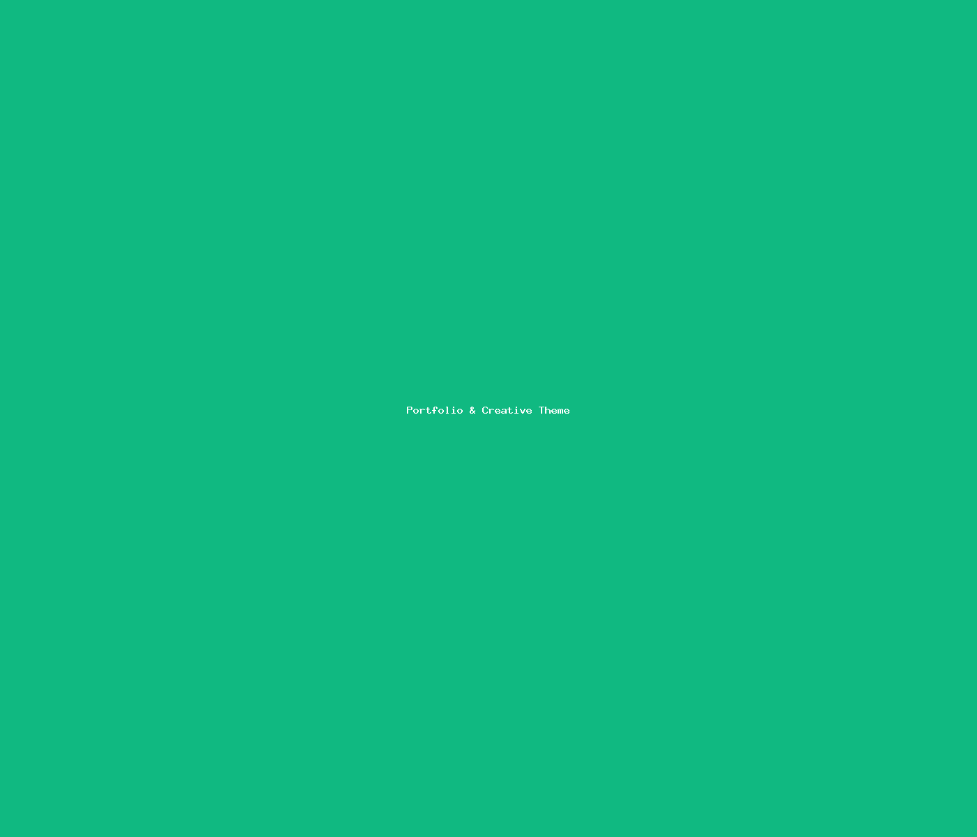 Portfolio & Creative Theme - WebTheme.shop