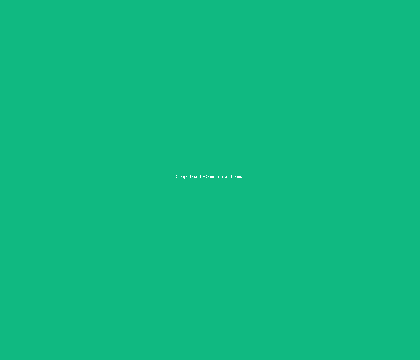 ShopFlex E-Commerce Theme - WebTheme.shop